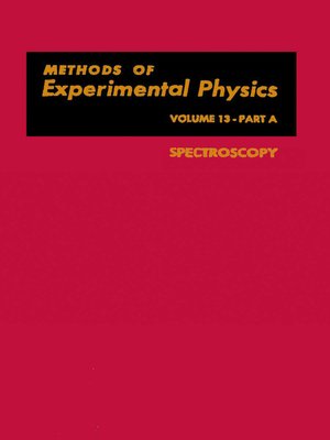 cover image of Spectroscopy